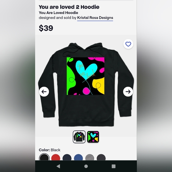 Shop Kristal Rosa Designs @ http://tee.pub/lic/EuzgOFTEQes - Picture 2 of 12